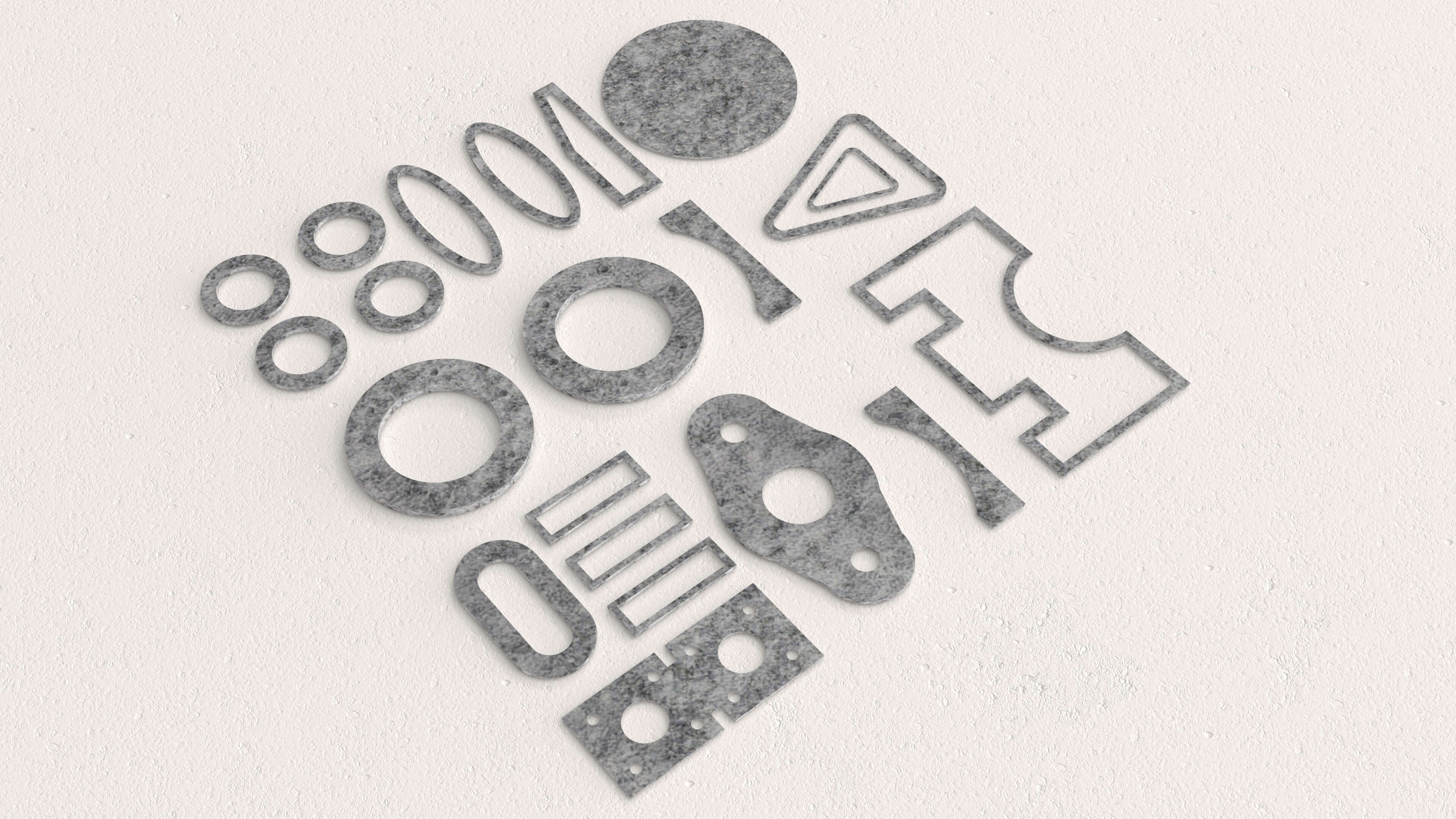 PET Felt (Polyesterfilz) SCHNEIDEN