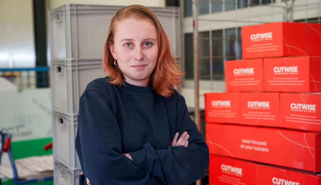 Logistics Team CutWise Marije Halm